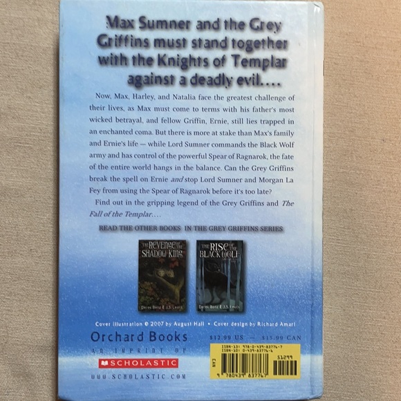 📚2/$6 The Fall of the Templar #3 Grey Griffins… - Picture 2 of 12